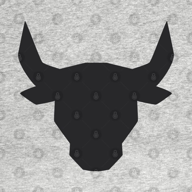 Bull Head Art Design by Abeer Ahmad